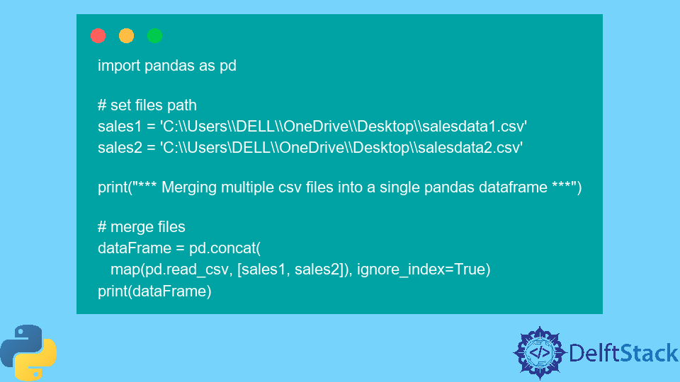 merge-csv-files-in-python-delft-stack